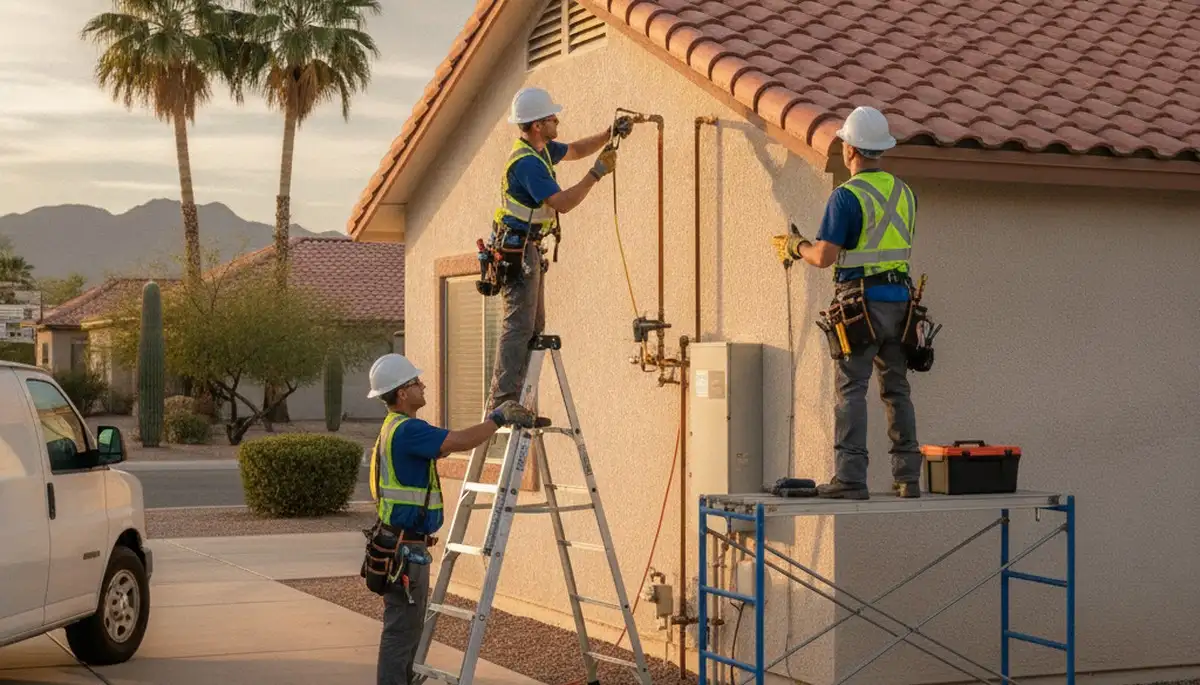 Professional Glendale, AZ plumber providing plumbing repair services for local homes and businesses