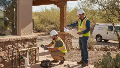 Plumber service van in Glendale, AZ for professional plumbing repairs and emergency service