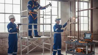 Glendale, AZ plumber repairing residential pipes for local plumbing service