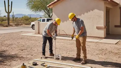 Glendale, AZ plumbing repair service for residential and commercial leak and pipe fixes