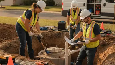 Septic repair technician serving Glendale, AZ homes with fast, honest plumbing inspection