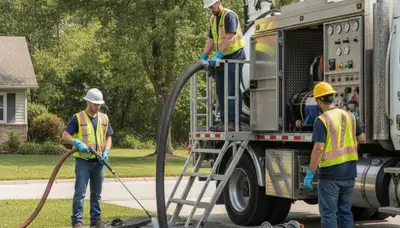 Septic tank cleaning service in Glendale, AZ for reliable plumbing repair and maintenance
