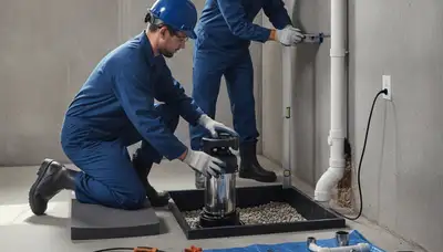 Sump pump installation service in Glendale, AZ for home flood protection