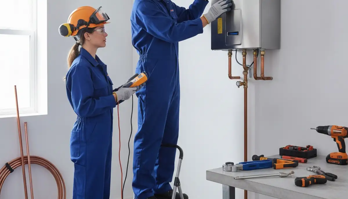 Tankless water heater service in Glendale, AZ for efficient on-demand hot water