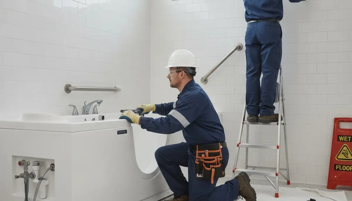 Walk-in tub installation for Glendale, AZ homes by On Call Plumbers